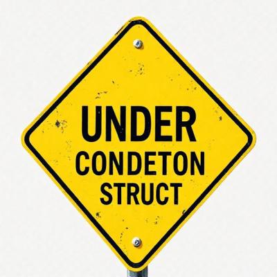 UNDER CONSTRUCTION road sign